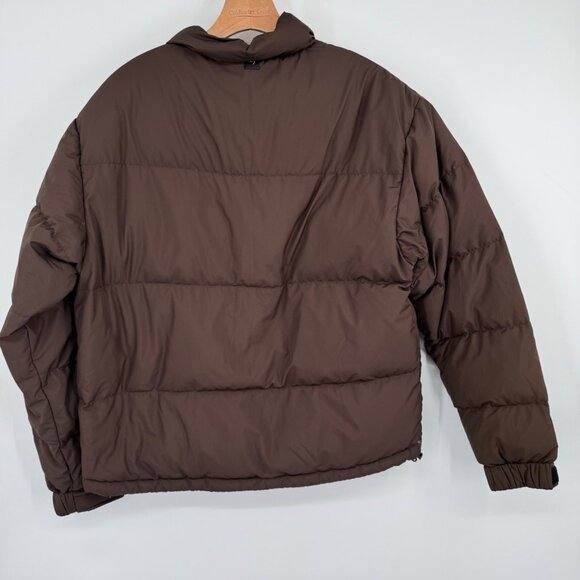 Brown Browning Womens Puffer Jacket goose down  Size Medium pockets - Picture 7 of 10